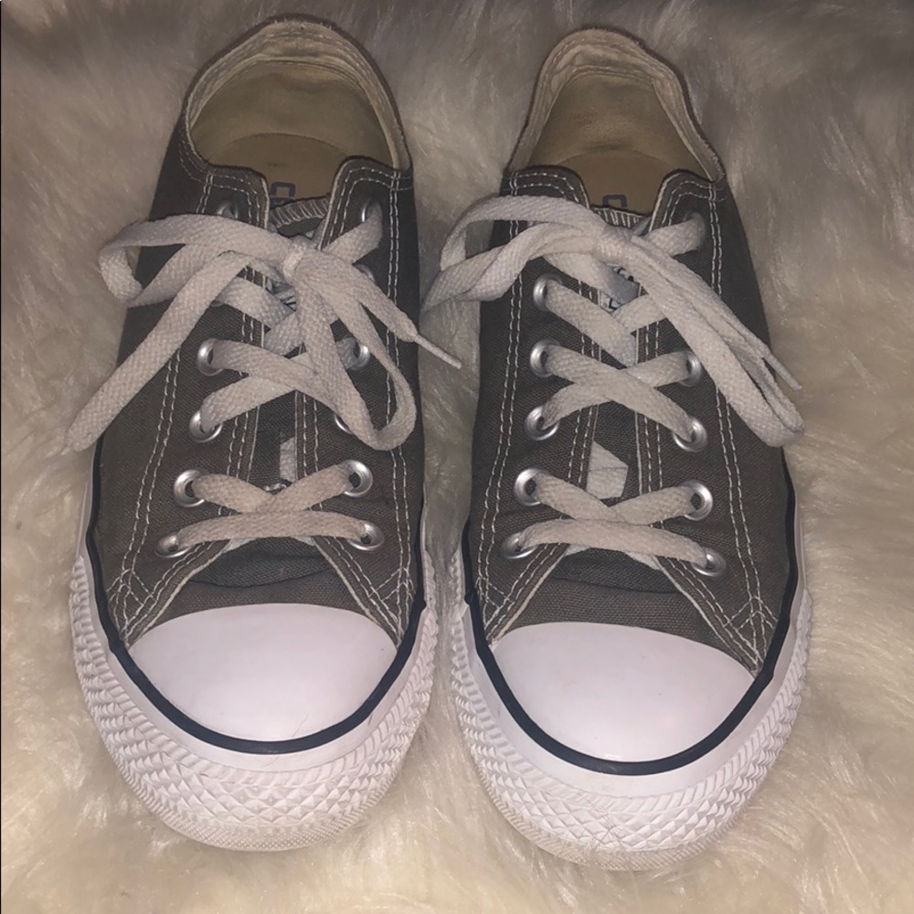Dark Grey converse!